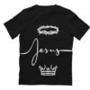 Playera Jesús Rey negra